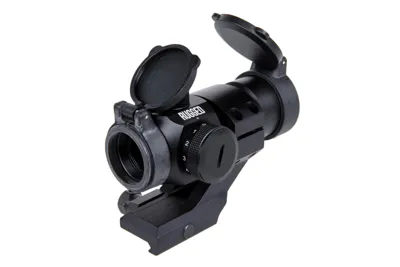 Rødpunktsigte 11x Rød, Ø30 mm, Optics Rugged Battle 1x29, Sort - theta