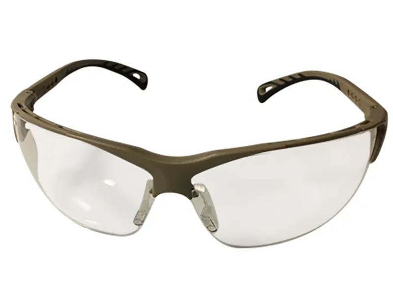 Strike Industries Sikkerhedsbrille Klar · Tan / FDE