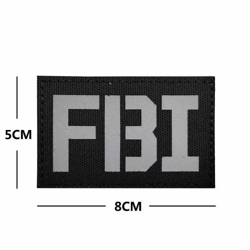 FBI Fluorescente · Negro