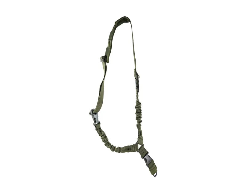 Strike Industries Systems - Bærerem, Tactical Single-Point Sling, Hook, Drab · Verde / OD