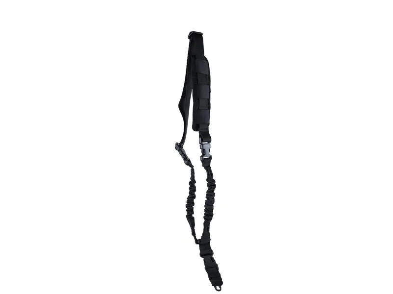 Strike Industries Systems - Bærerem, Tactical Single-Point Sling, Hook, Sort