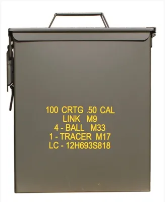 US Ammu Metal Box M9 cal.50 - Mil-Tec