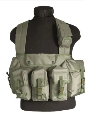 M/6 MAG Lommer, Oliven Grøn, Str. One Size - Mil-Tec