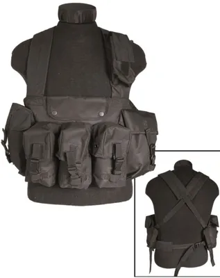 M/6 MAG Lommer, Sort, Str. One Size - Mil-Tec