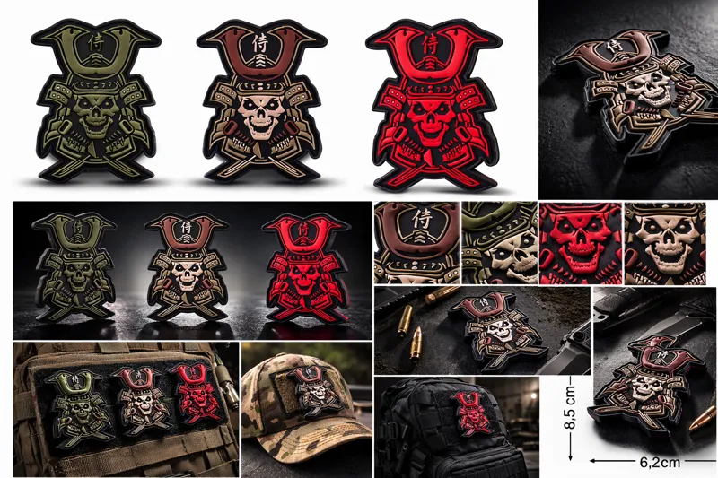PVC 3D PVC Calavera Samurai