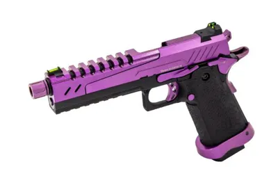 Hi-Capa 5.1, Split Slide, LIlla/Sort, Match, - Gas - Vorsk