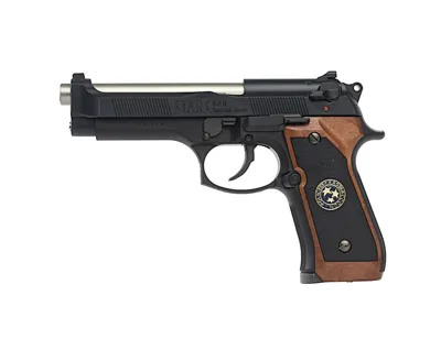 WE - M92 Samurai Edge Biohazard Sort, Full Metal, - Gas - WE Airsoft