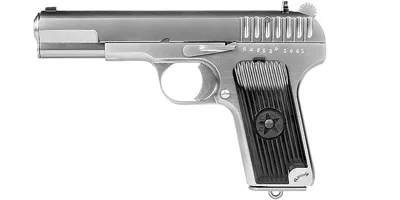 WE - TT33 Full Metal, Sølv, - Gas - WE Airsoft