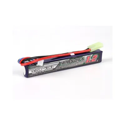 Nano-Tech 1200mAh 15~25C LIPO 7.4V Akkumulátor Pack (Tamiya) - Turnigy