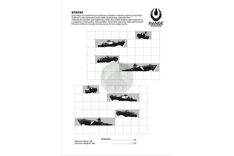 Range Solutions – Ships Shooting Target – 50