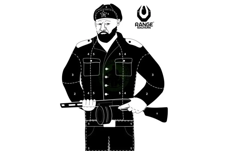 Range Solutions – Soviet Shooting Target – 50
