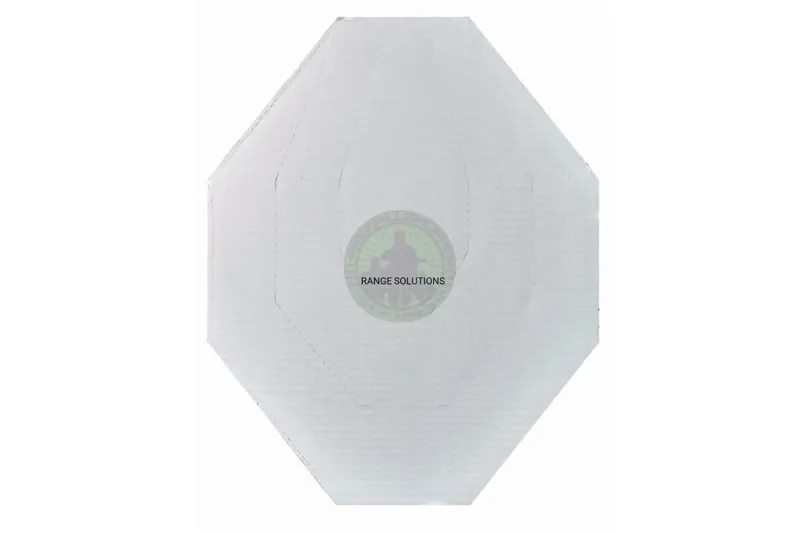 Range Solutions – IPSC Mini Target, 50. · Brown white