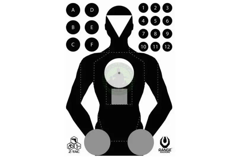 Range Solutions – Z-Tac Shooting Targets – 50