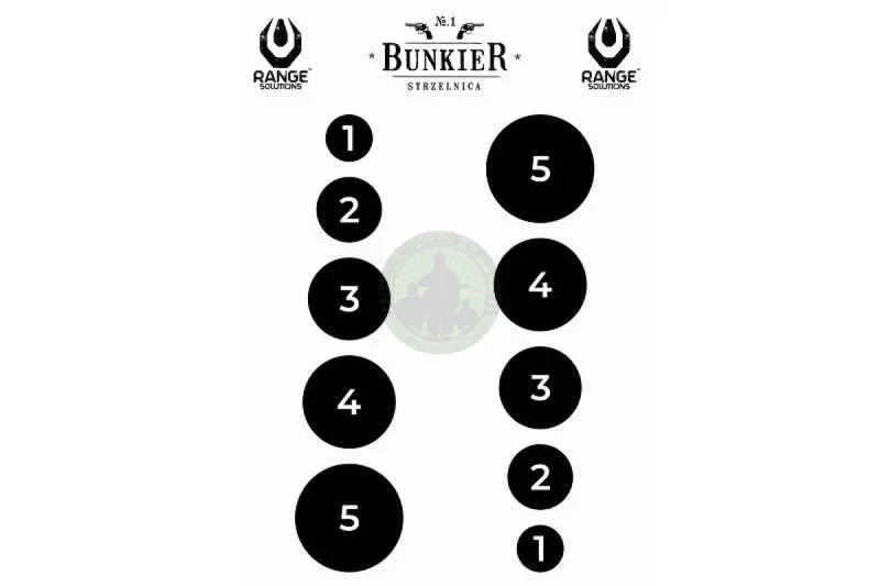 Range Solutions – Bunker Shooting Target – 50