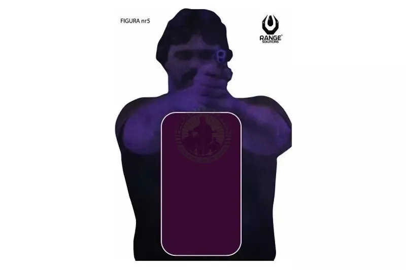 Range Solutions – “Figure No. 5” Shooting Targets – 50