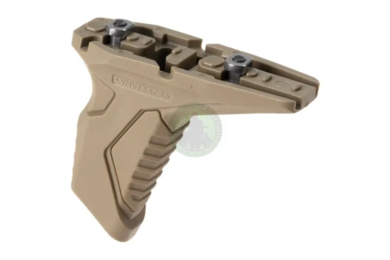 M-LOK / KeyMod LINK Angled HandStop · Tan / FDE