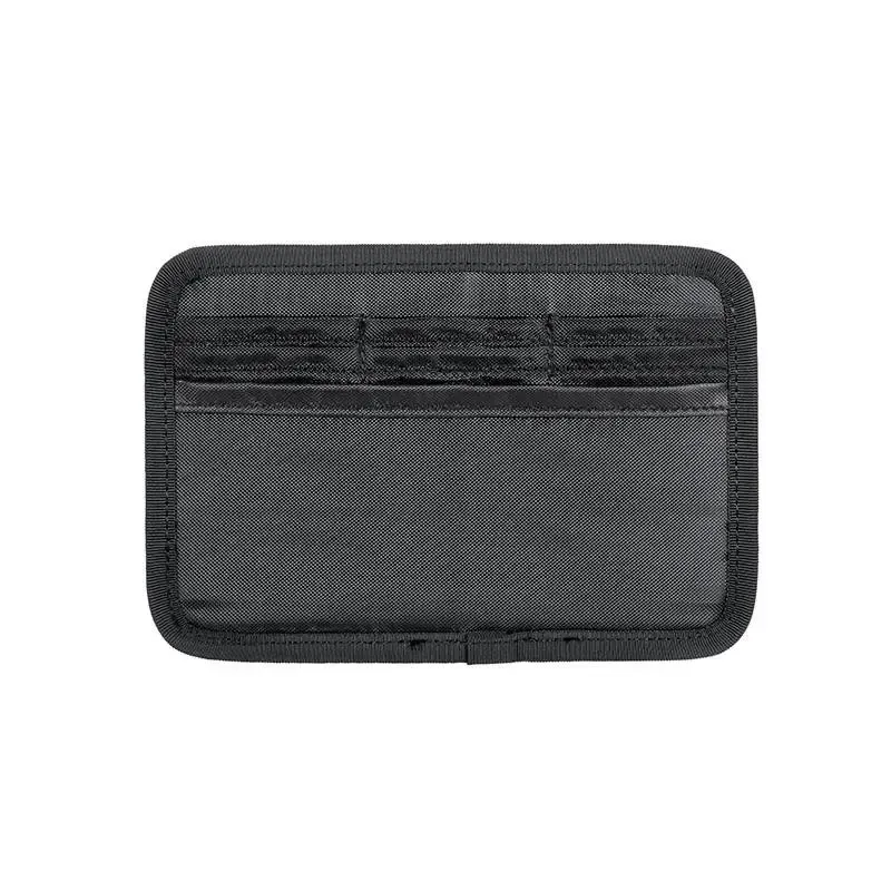 Portadocumentos Velcro Trasero · Negro