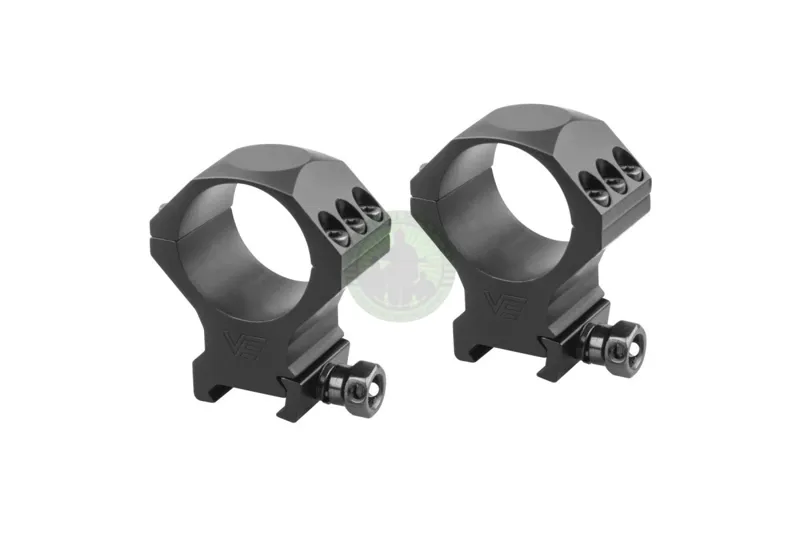 34mm Steel Mounting Rings, Medium · Negro