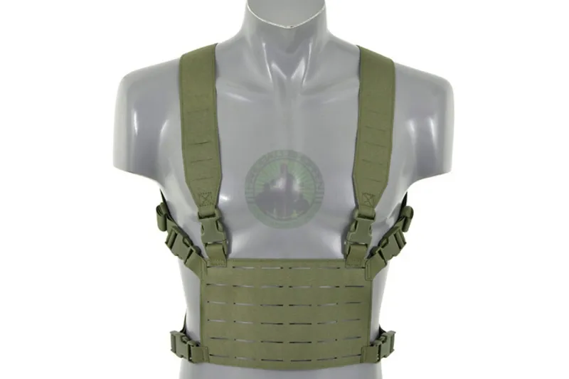 Lightweight Laser-Cut Chest Rig · Verde / OD