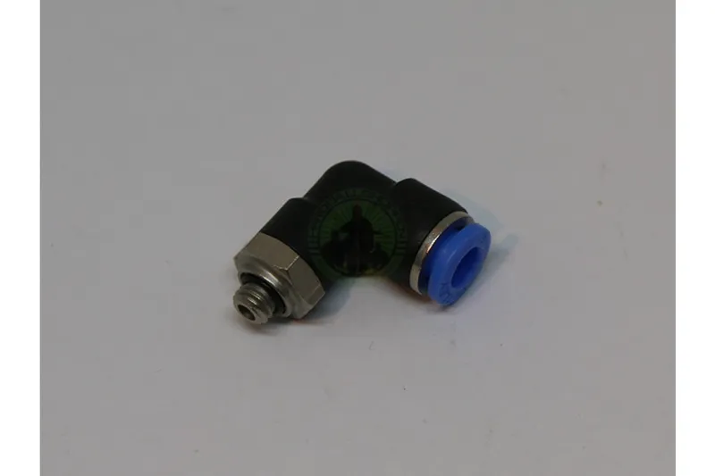 EPeS – Push-In Coupling for Hose – Right Angle (External Thread M6)