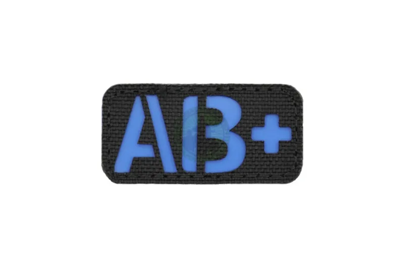 Cut AB+ Blood Type Patch · Azul