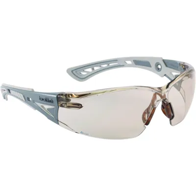 Gafas de Protección RUSH+ Platinum con Lentes Ahumadas