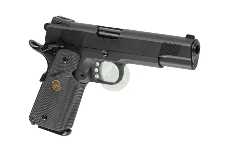 WE – M1911 MEU Full Metal, Sort · Negro