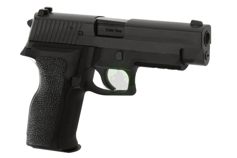 WE – P226R E2 Full Metal, Sort · Negro