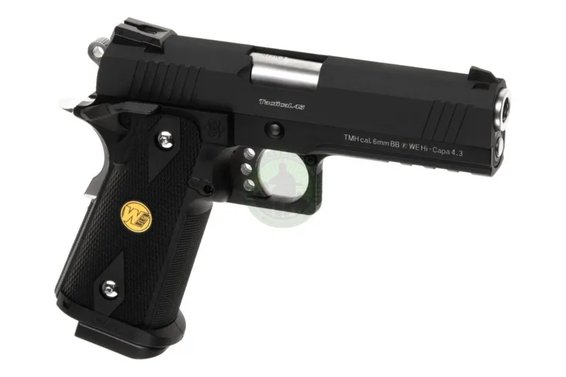 WE – Hi-Capa 4.3 Ops Full Metal, Sort · Negro