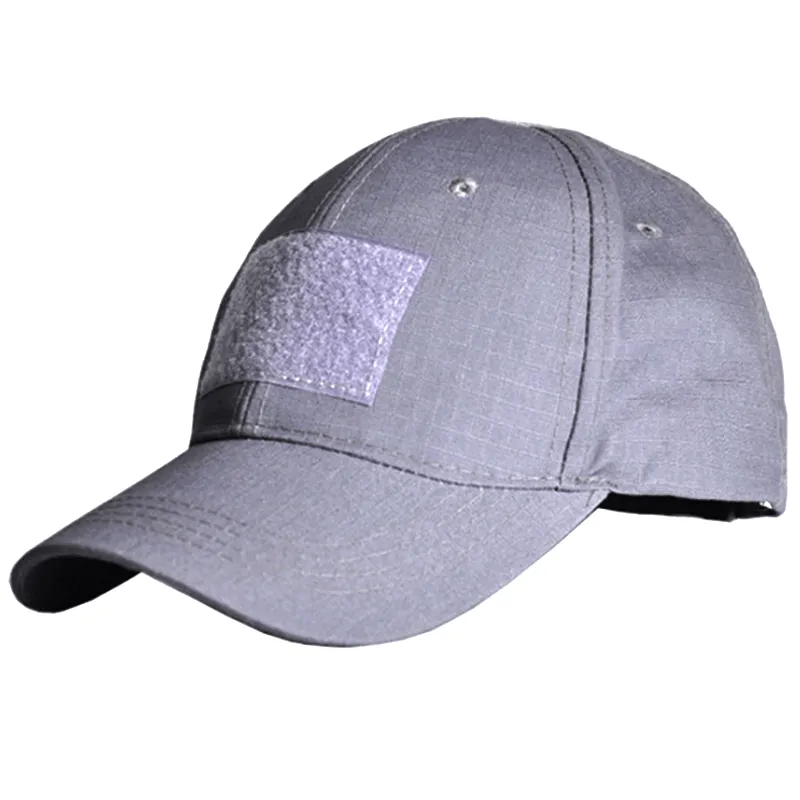 Gorra con Velcro · Gris