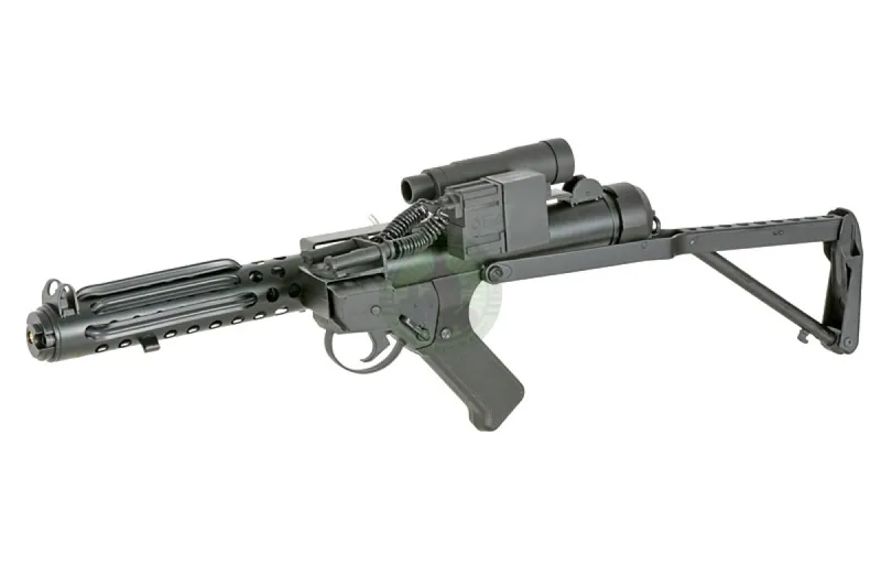 S&t – Sterling Custom Maskinpistol, Sort · Negro