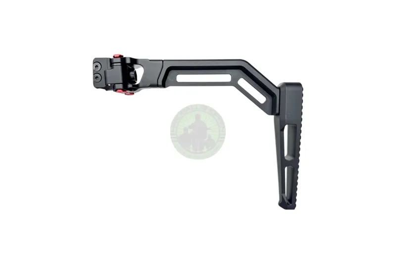 CTM TwinFold RIS Rail Stock 5.0″ · Negro