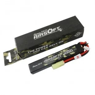 LIPO 7,4 1000 mAh 25C Conector Mini Tamiya - Genspow