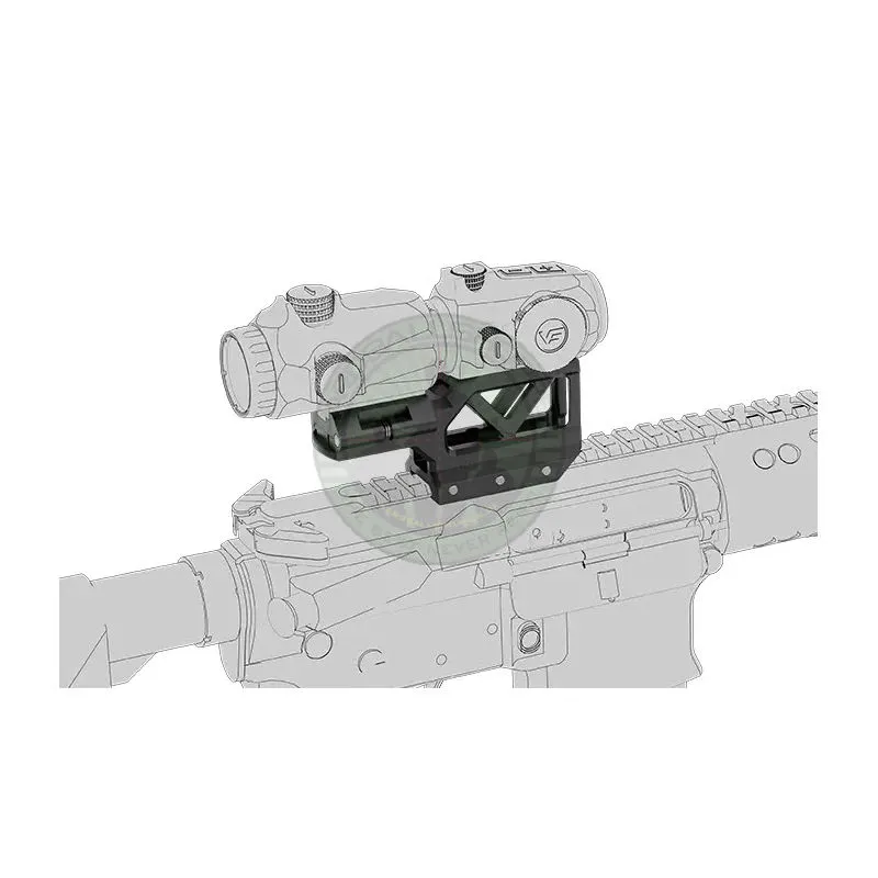 Maverick Red Dot and Magnifier 1-PIECE RIS Mount · Negro