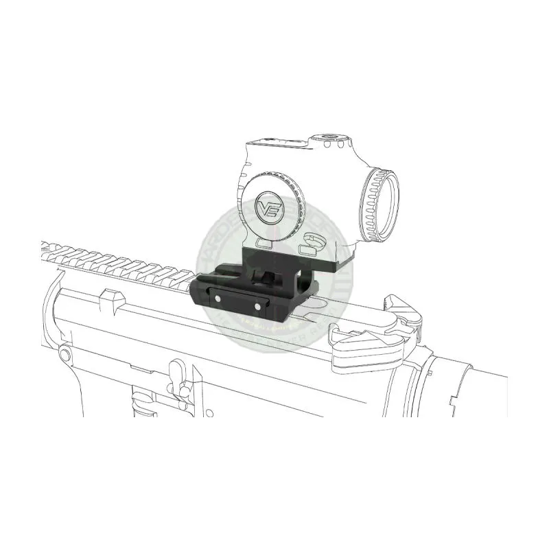 Rum™ High Cantilever Riser RIS Mount · Negro