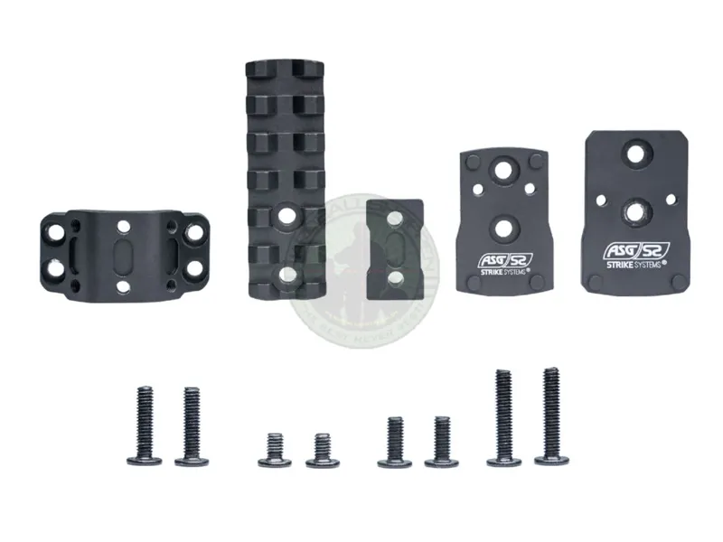 Strike Systems, AOMS-01, Mount Set, 30mm, Sort