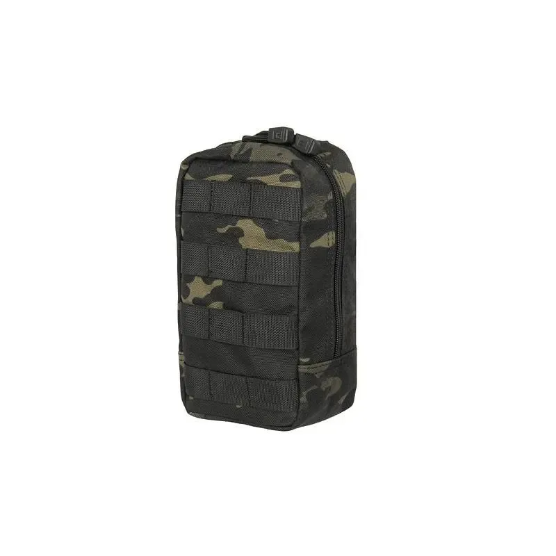 Utility MOLLE y Cremallera · Multicam Black