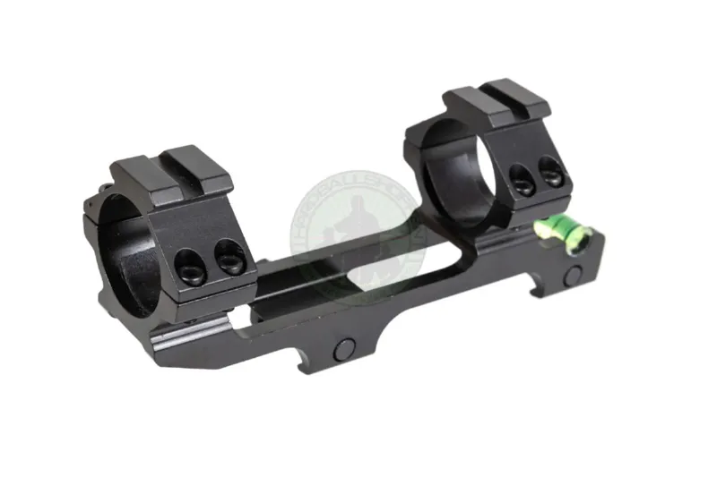 Scope Ring Mount + Bubble Level, 25.4mm/30mm