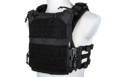 Taktisk QR IV Plate Carrier Vest, Sort