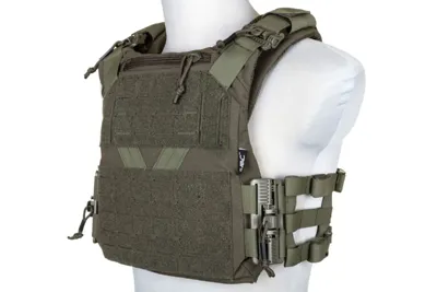 Taktisk QR IV Plate Carrier Vest, Oliven