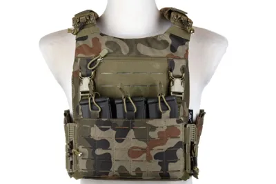 Taktisk QR Plate Carrier Vest, WZ.93 Forest Panther