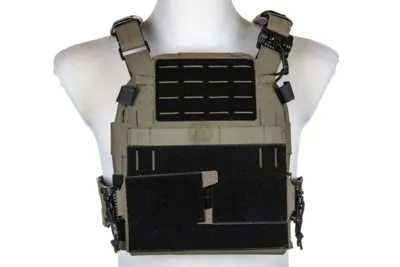 Taktisk QR III Plate Carrier Vest, Oliven