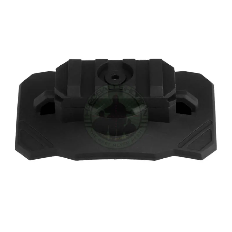 Universal Flashlight Helmet Mount, Sort