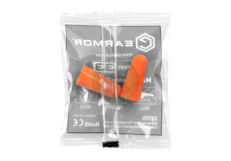 MaxDefense Ear Plugs NRR33 · Naranja