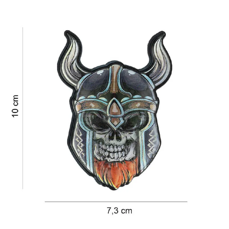 3D PVC, UV Skull Viking