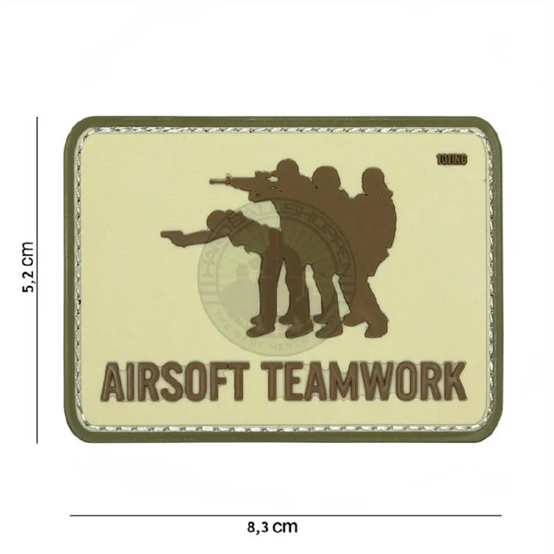 3D PVC, Teamwork, /Brun · Tan / FDE