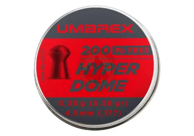 Hyperdome 4.5 mm Domed Pellets 0.36g 200 rds