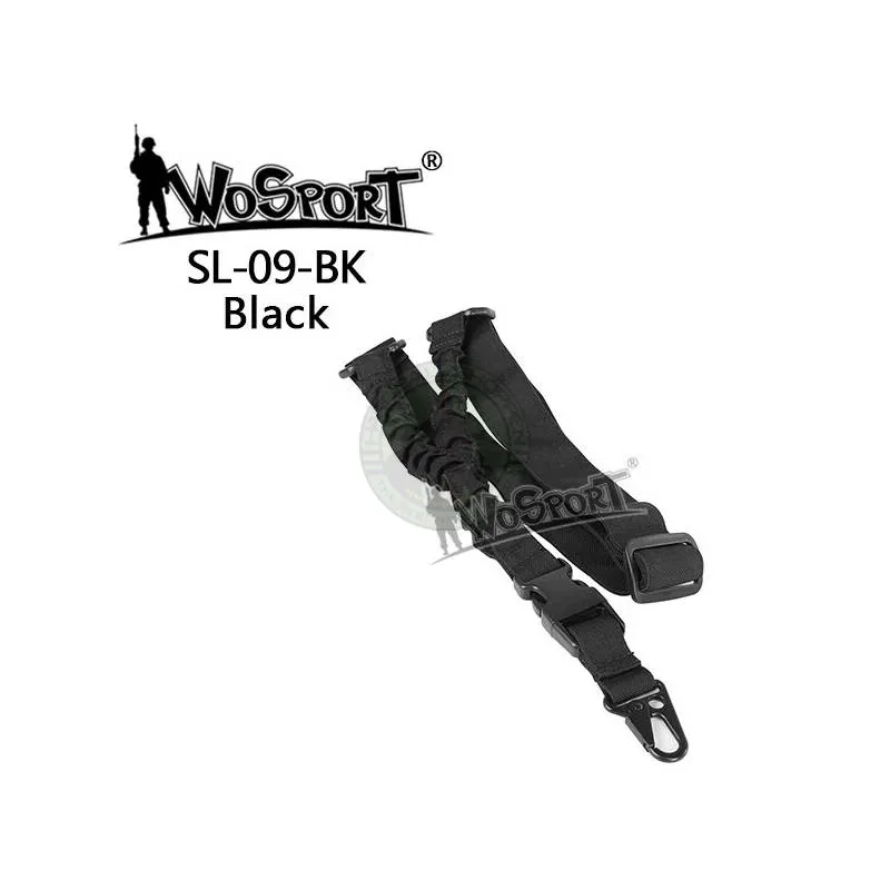 Tactical 1-POINT Bungee Sling, Sort