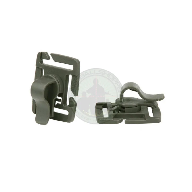 101-INC – MOLLE Multiclip 2-PACK, Grøn