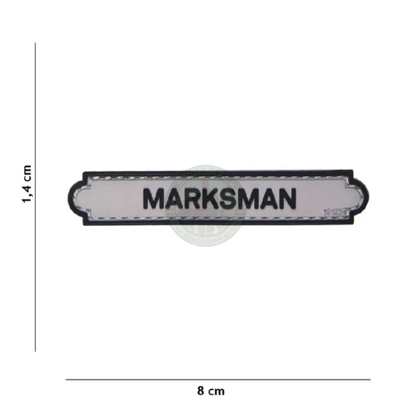 3D PVC, Marksman, Grøn/Sort